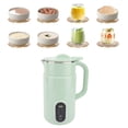 thumbnail image 6 of YAHHU Quiet Electric Nut Milk Maker – Stainless Steel X‑Shaped Blades, Low‑Noise Touch Panel, 3‑Speed, 1‑L Capacity, Ideal for Almond, Soy, Oat Milk & Smoothies, 6 of 10