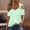 Green, variant on Plus Size Womens Tops Short Sleeve V-Neck Blouses Solid Cold Shoulder Green Trendy Shirts Tops for Ladies
