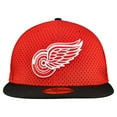 thumbnail image 2 of Men's New Era Red/Black Detroit Red Wings Mesh Crown Two-Tone 59FIFTY Fitted Hat, 2 of 5