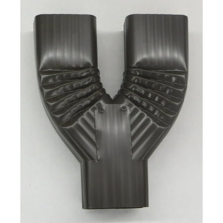 Downspout Y Funnel (2X3, Musket Brown)