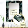 thumbnail image 3 of Designart "Christmas Pine Tree Design III" Tree Pine Oversized Wall Mirror - Traditional Floral Bedroom Wall Mirror Large - Multiple Color Options, 3 of 6