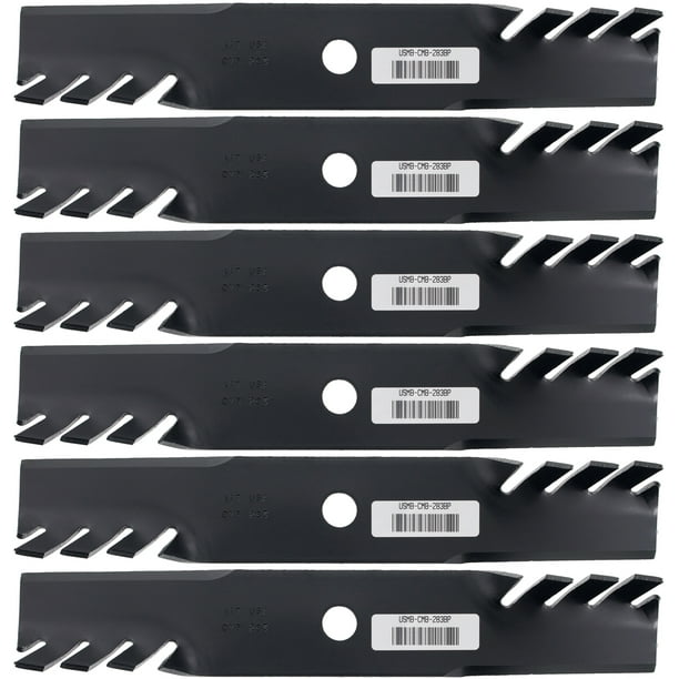 USA Mower Blades (6) CMB283BP Commercial Toothed for Encore® 543293