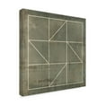 thumbnail image 2 of Trademark Fine Art 'Geometric Blueprint IV' Canvas Art by Vision Studio, 2 of 4