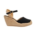 thumbnail image 2 of Alpargata En Plataforma De Yute Para Mujer Color Negro Platonia FRIDA-03-NEGRO, 2 of 5