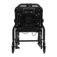 thumbnail image 6 of SUSUchens Manual Wheelchair, Lightweight Foldable Transport Wheelchair, Narrow Doorways Wheel Chair, Adults Elderly Transport Chair, Travel Wheelchair, Hand Push Mobility Scooter with Pull Bar _Black, 6 of 13