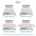 thumbnail image 6 of Cherry Blossom Bed Runner for King Size Bed, Japanese Pink Cherry Floral Leaf Pink Soft Bedding Scarf Bedding Protector Slipcover Sofa Throw for Bedroom Hotel Guesthouse, 6 of 8