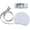 White, variant on Measuring Tape-60 Inch Automatic Telescopic Tape Measure--use Retractable Tape Measure for : Bust Arms Height Building and (Black)