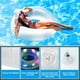 thumbnail image 5 of Anillo flotante luminoso LED anillo de natación creativo de PVC juguetes para deportes acuáticos para adultos JShteea El nuevo, 5 of 9
