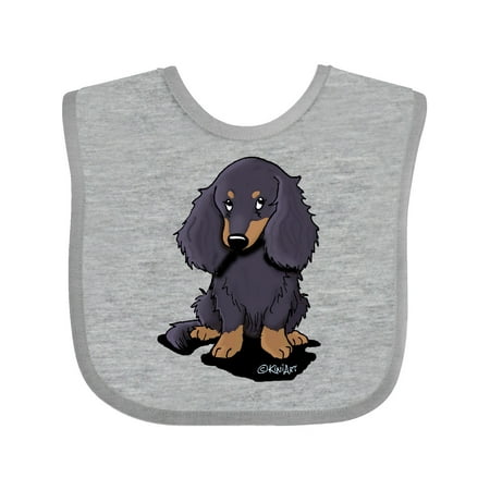

Inktastic Longhaired Dachshund Gift Baby Boy or Baby Girl Bib
