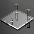 thumbnail image 5 of Pack of 4 Acrylic Display Stands for Small Artwork and Collectibles Fossils Corals Holder Mineral Agates Organizers, 5 of 8