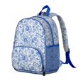 thumbnail image 5 of Floral and Leopard Print Students Backpack - Bright Boho Floral and Hummingbird Illustration, Lightweight Water-Resistant School Bag for Developing Students, 5 of 5