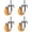 Universal, variant on Gamvdout Furniture Casters with Brake 360 Degree Rotating Threaded Stem Caster Wheel M8/M10 for Office Chair Screws Mute I