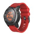 thumbnail image 4 of Correa de silicona para reloj Garmin Fenix/Fenix 2 - 26 mm de ancho, ajuste fácil, longitud ajustable, uso diario deportivo, 4 of 6