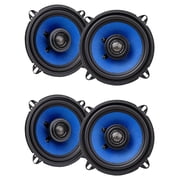 Hifonics HCC525CX 5.25" 80 Watt 2-Way Coaxial Car Audio Speakers (4 Items)