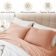 thumbnail image 6 of Southshore Fine Living, Inc. 21-Inch Deep Pocket XL Twin Size Bed Sheets Set, Blush, 6 of 9