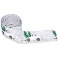 thumbnail image 1 of Christmas Wired Edge Ribbons, Attractive Design DIY Wrapping Ribbon Cute Patterns  For Christmas Decoration Linen,Gray, 1 of 8