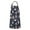 Dark Blue Ballerina, variant on Colorful Princess Swan Pattern Apron-Garden Aprons for Women with Pockets-Cotton Linen Waterproof Kitchen Cooking Gardening Aprons Adjustable for Kitchen,Cooking,BBQ and Salon 33x27 Inch