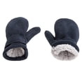 thumbnail image 1 of Bearachild 1 par de manoplas para niños, funda para los dedos de invierno, cubiertas para los dedos forradas, cómoda manopla para niños, manopla para Suministros térmicos azul marino Bearachild HA060203-03B, 1 of 6