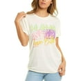 thumbnail image 1 of Chaser Def Leppard Love Bites Cloud Jersey Tee Au Lait ( S ), 1 of 1