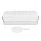 thumbnail image 1 of Bandeja De Cubitos De Hielo Con Cubo De Tapa, Molde De Cubitos De Hielo De Fácil Liberación De Silicona De Grado Alimenticio Multiusos A Prueba De Polvo Para Congelador Para ANGGREK Blanco, 1 of 8