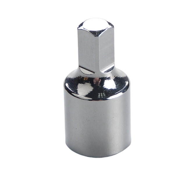 8mm Quartet Oil Drain Screw Wrench Tools Oil Drain Socket Motor Repair Silver