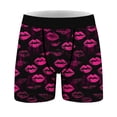 thumbnail image 4 of Jinhomg Mens Holiday Underwear Fancy Love Heart Graphic Boxer Briefs Lightweight Breathable Mid Waist Underpants Male 2025 Dating Gifts 2025 Saving Pink M, 4 of 8