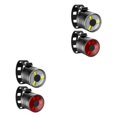 thumbnail image 2 of relayinert Headlight Bike Head Light Front Rear Lamps Warning Lamp Red White 27.5x26mm 2Set, 2 of 6