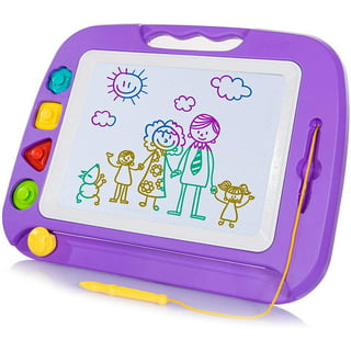 Playkidz 2 pack Color Doodler Magnetic Drawing Board Toy for Kids, Large Doodle  Board Writing Painting