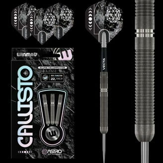 bottelsen gt black steal 90% tungsten soft tip dart, 18 gram