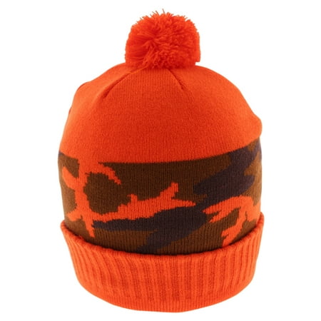 orange beanie nike