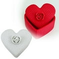 thumbnail image 2 of Lume Wear 3D Printed Heart Shaped Trinket Box a Valentine Keepsake Storage Container for Wedding Ring and Jewelry. An Elegant Desktop Jewelry Organizer with Lid for Small Gift and Confetti, 2 of 8