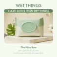thumbnail image 3 of Flushable Wipes The Nice Bum 6 Packs 252 Sheets, 3 of 8