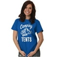 thumbnail image 4 of Camping Its In Tents Funny Outdoors Men's Graphic T Shirt Tees Brisco Brands S, 4 of 6