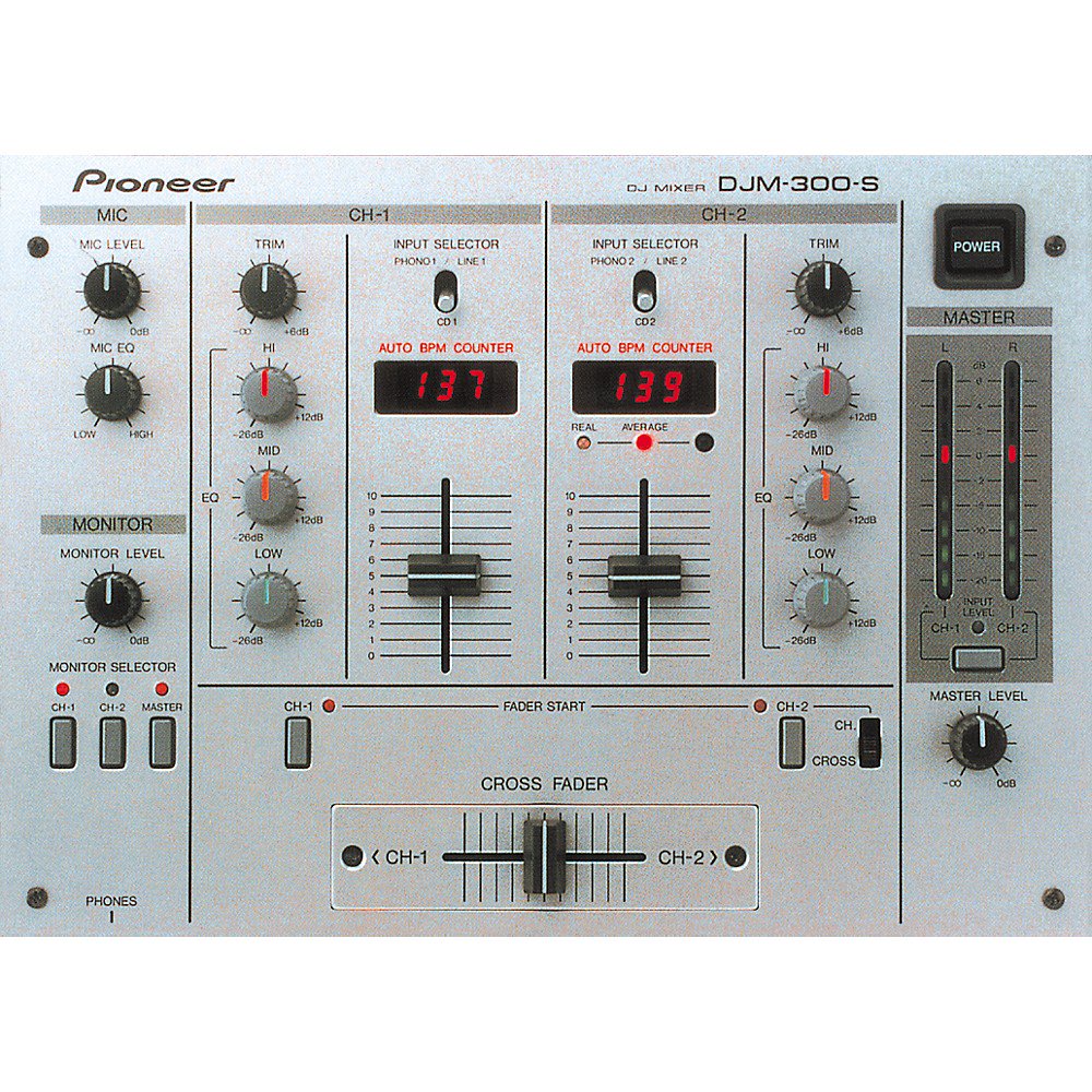 Pioneer DJM300 BPM DJ Mixer