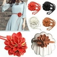thumbnail image 2 of Women Self-Tie Rope Braided Woven Waist Belt Tassel Waistban`~ Dress Z1J1, 2 of 7
