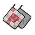 thumbnail image 2 of Carolines Treasures CK5242PTHD Toy Fox Terrier Love Pair of Pot Holders 7.5HX7.5W multicolor, 2 of 4