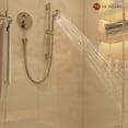 thumbnail image 4 of Mondawe High-pressure Shower System, Rain Shower Head with 3-Setting handheld Shower Faucets Sets Complete with Shower Valve, 4 of 10