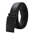thumbnail image 1 of Jumpingount Cinturón de cuero sintético negro para hombres - Textura de apariencia ordenada adecuada para jeans o trajes Cinturón de negocios Cinturones Negro 125cm, 1 of 6