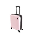 thumbnail image 3 of Paquete 2 piezas Maleta trolley plegable de ABS con ruedas rosa 40 x 56 x 22, 3 of 4