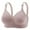 Gray, variant on TAGOLD Womens Plus Size Bra,Summer Casual Bras for Womens,Woman's Embroidered Glossy Comfortable Breathable Bra Underwear No Rims