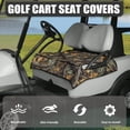 thumbnail image 3 of Whosucclay Tree Branch Camo Anti-Fade Golf Cart Seat Cover Anti-Slip for Club Car EZGO Yamaha Icon, 4 Front Pockets Golf Cart Seat Protector, 3 of 7