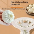 thumbnail image 2 of Flower Shaped Bun & Dumpling Machine, Bao Bun Maker, Big Dumpling Bao Bun Mold, Easy to Use and Clean, Quick Made Pastry Pie Steam Bun Mold for Home Kitchen Beginner (MIX,2pcs), 2 of 8