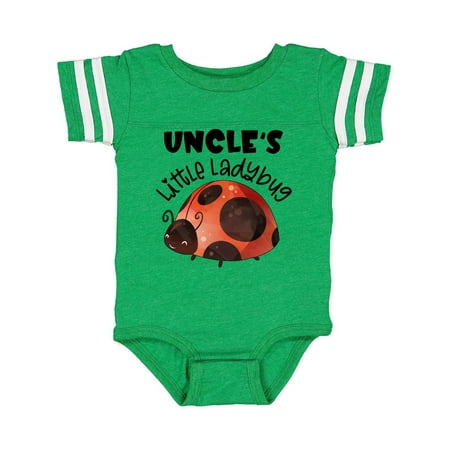 

Inktastic Uncle s Little Ladybug Gift Baby Boy or Baby Girl Bodysuit