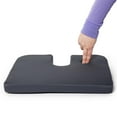 thumbnail image 5 of OPTP Coccyx Pillow - Chair Pillow and Tailbone Pain Relief Cushion for Coccyx Support and Low Back Pain Relief; Office Chair Seat Cushion, Tailbone Cushion, for Cars, Stadium Seats and More, 5 of 7