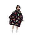 thumbnail image 3 of Oversized Hoodie Blanket Wearable Blanket Sweatshirt Plush Warm Cozy Fleece Top for Women Men Kids, 3 of 6