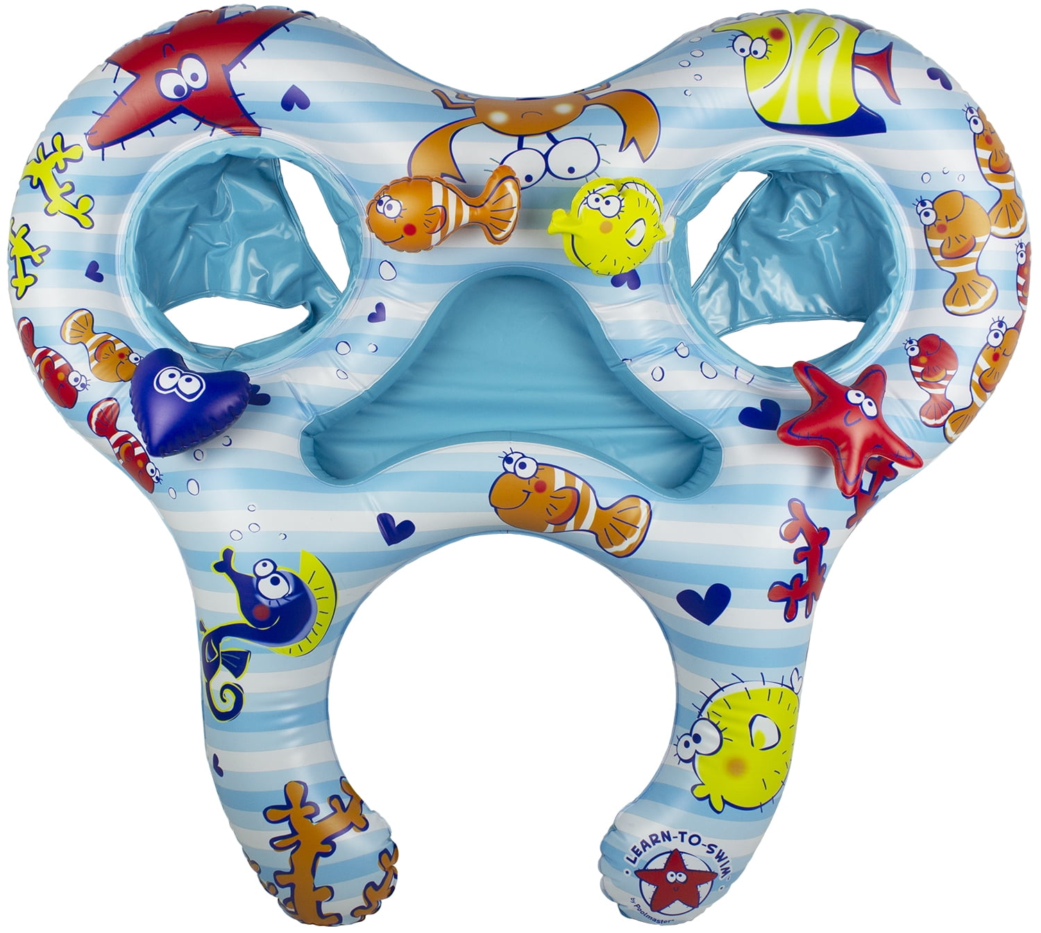 Mommy & Us Dual Baby Rider - Inflatable Swimming Pool Float for Toddlers