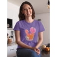 thumbnail image 2 of Happy Mother's Day Art Shaped T-Shirt Women -Image by Shutterstock, Female Large, 2 of 4