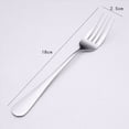 thumbnail image 4 of 24 Pieces Dinner Forks Set 7.1 Inch Silver Stainless Steel Forks, Silverware, for Home, Kitchen, 4 of 4