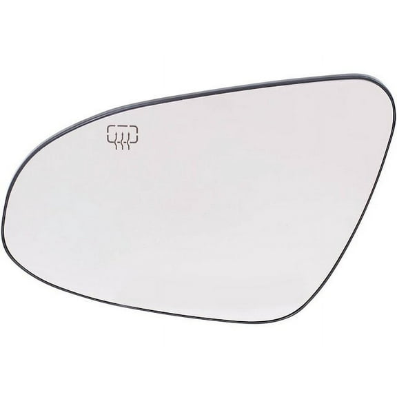 Left Mirror Glass - Compatible with 2014 - 2017, 2019 Toyota Corolla 2015 2016