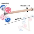 thumbnail image 3 of Halinfer Bird Stand Perch Toy with Rotating Balls for Parakeets, Parrots, Cockatiels, Budgies, Lovebirds, 3 of 7